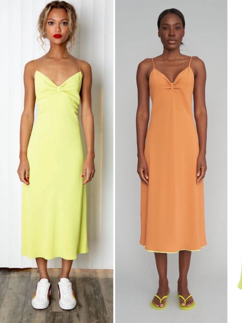 LE SUPERBE Reversible DOUBLE BESSETTE SLIP DRESS